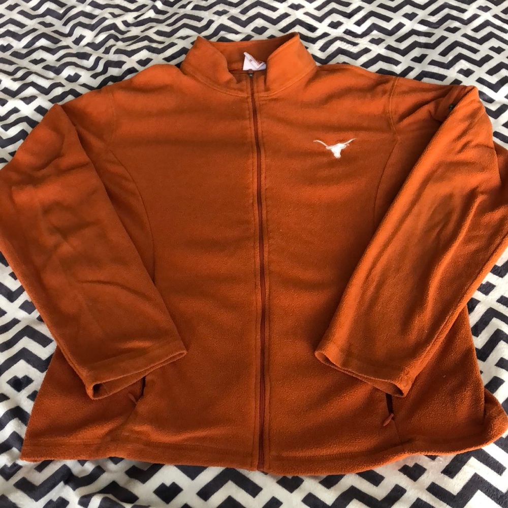 Texas Longhorns zip up jacket